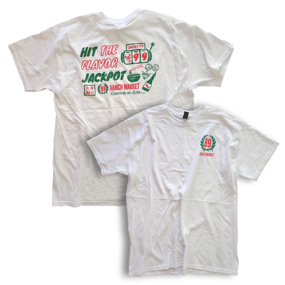 99 Ranch Market T-Shirt, Medium Cotton Top, Unisex, Store Merch